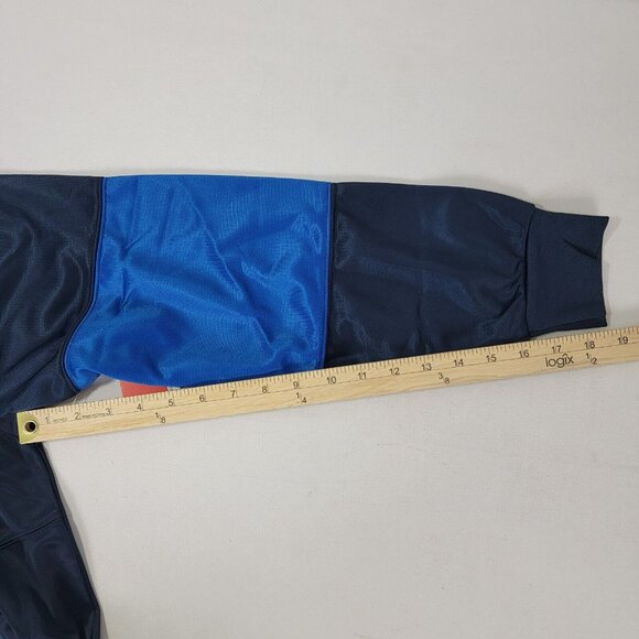 Team France Icon Sports Dark Blue Jacket Size M Medium Soccer NEW NWT Zip Up - Picture 6 of 7